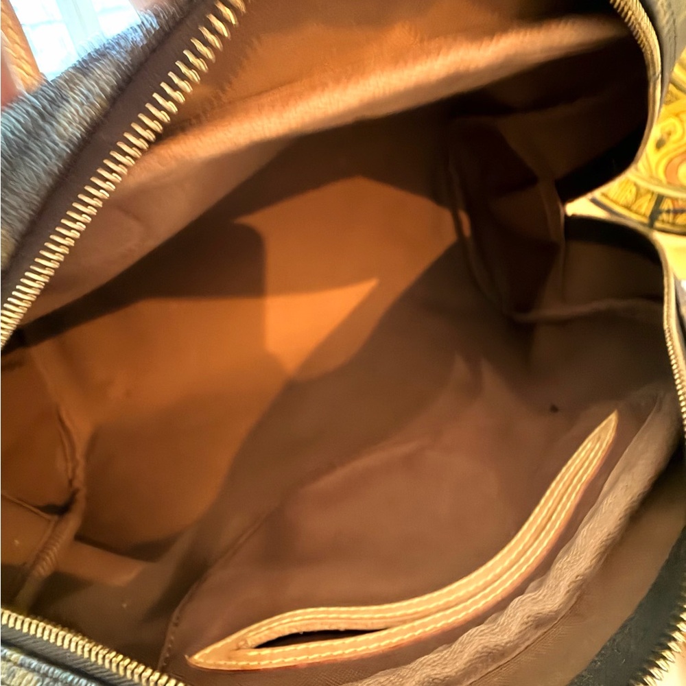 Louis Vuitton Brown and Tan Monogram Montorgueil PM Bag - Picture 12 of 16